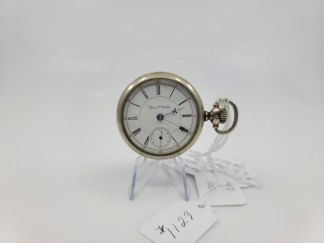 Seth Thomas Open Face Pocket Watch (1 of 2)