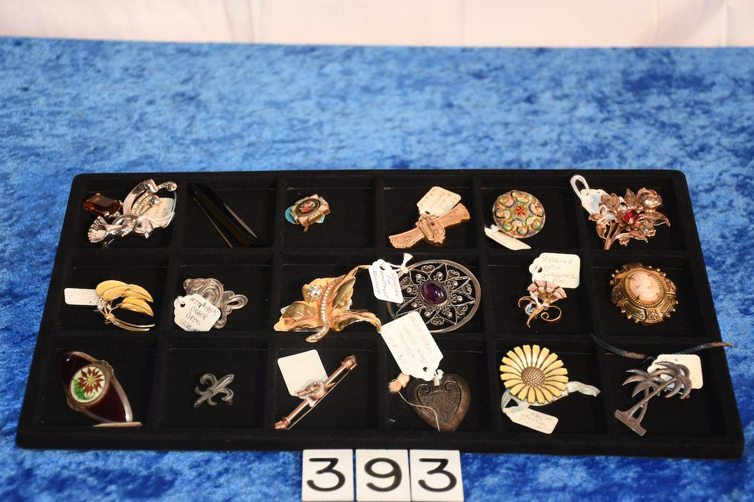 18 Sterling and Costume pieces of jewelry (1 of 4)