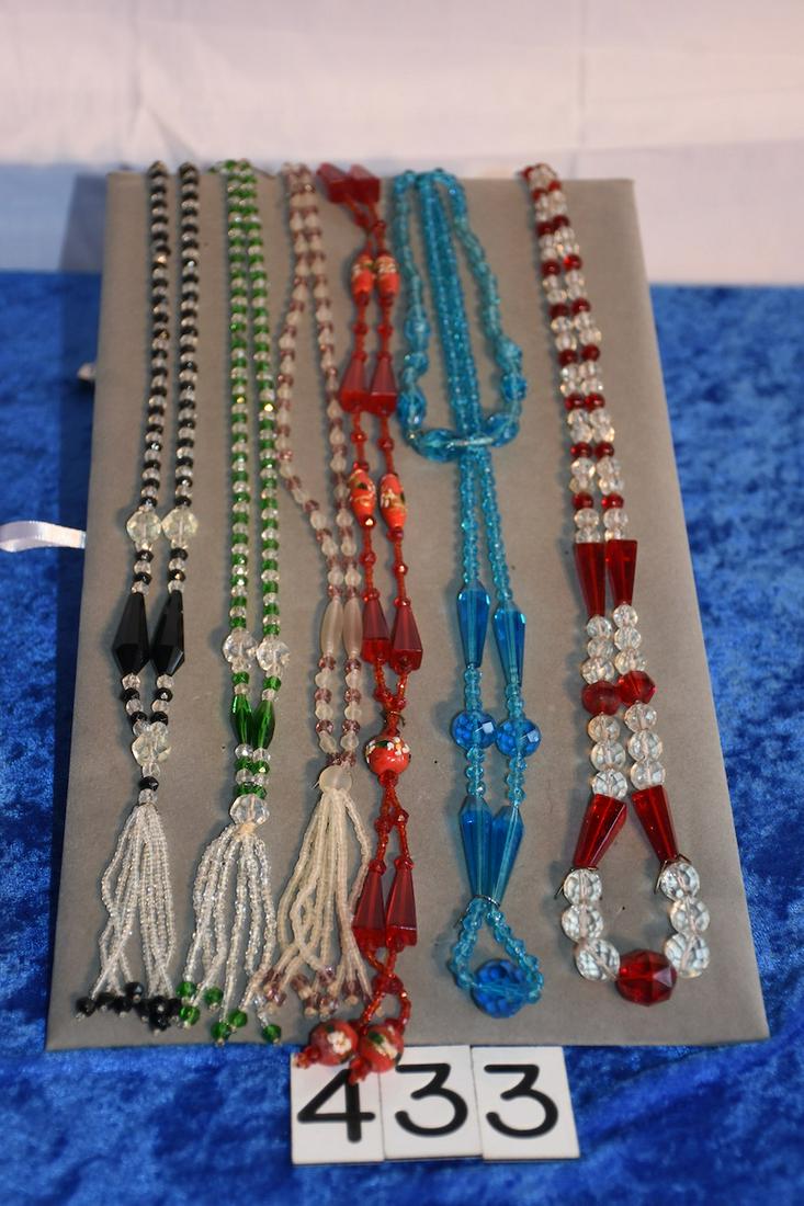 6 Beaded Necklaces (1 of 2)