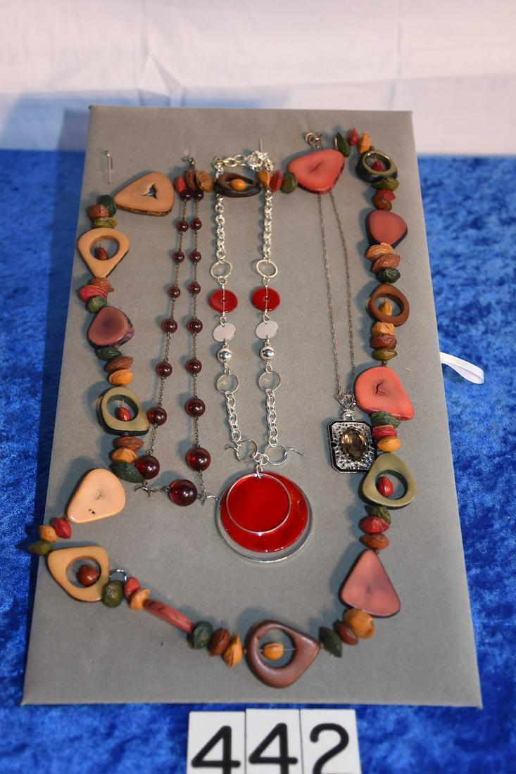 4 Piece Costume Necklaces (1 of 4)