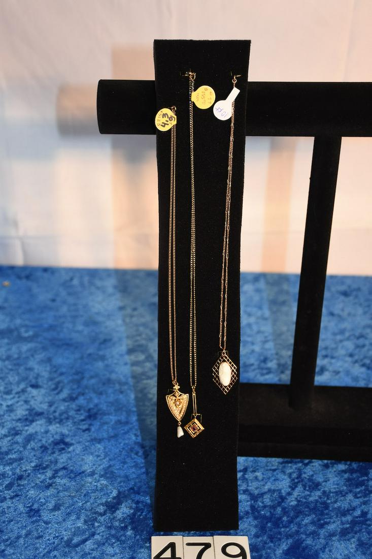 3 Necklaces with Charms (1 of 2)