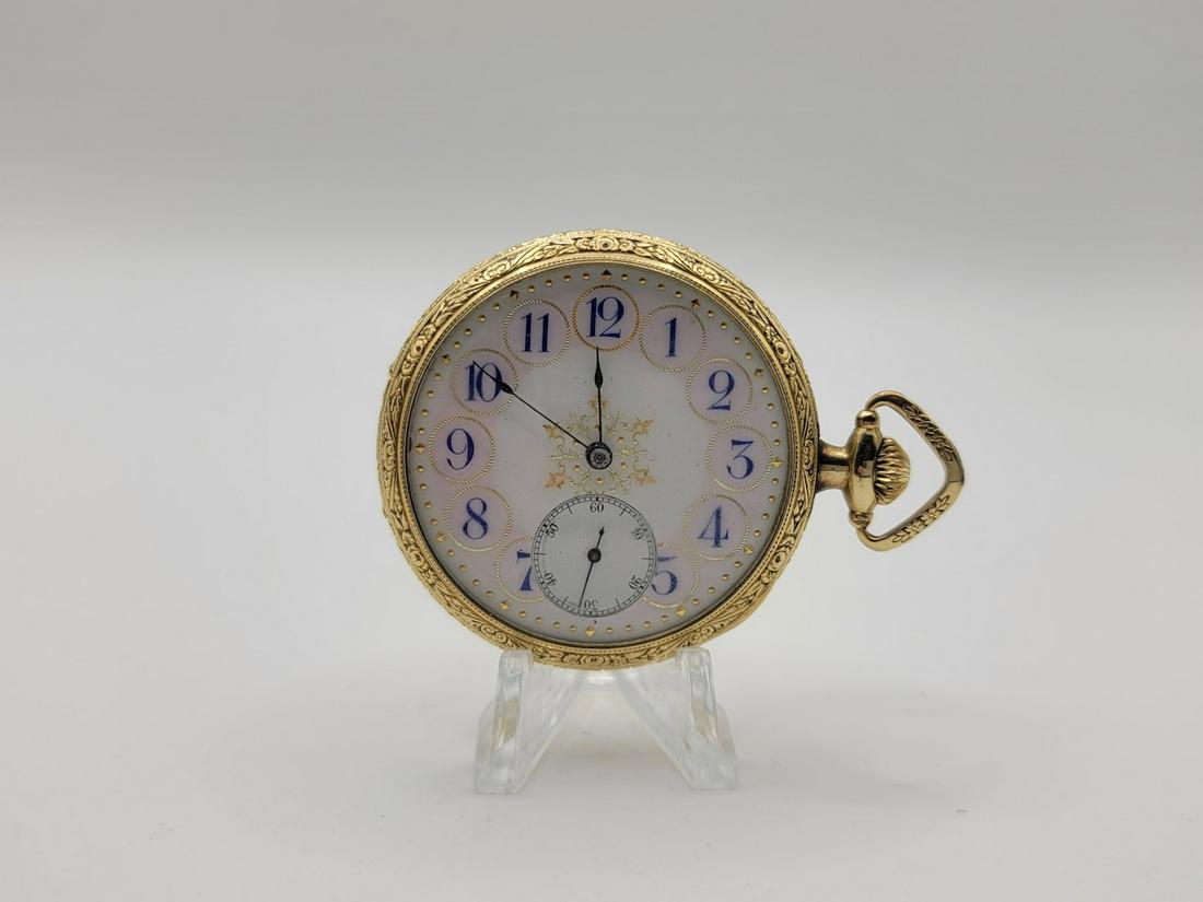 G G Case Open Face Pocket Watch (1 of 3)