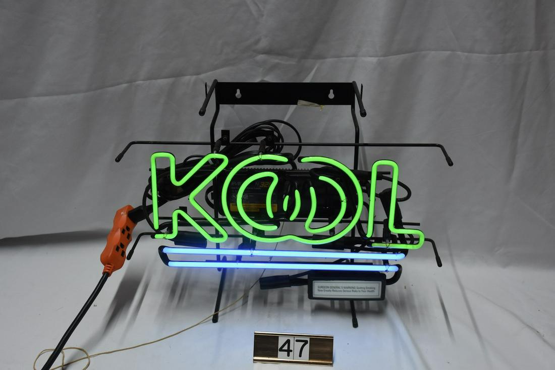 Kool Cigarette Neon Sign (1 of 1)