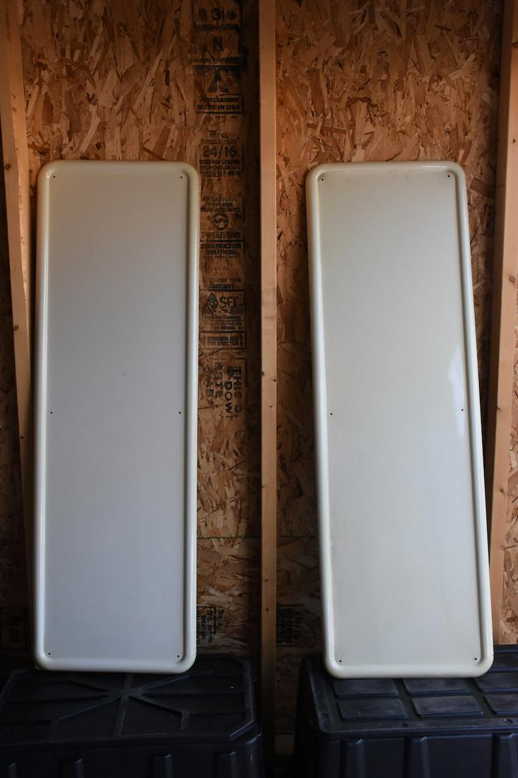 2 NOS Sign Blanks Used for the Coca Cola Signs (1 of 1)