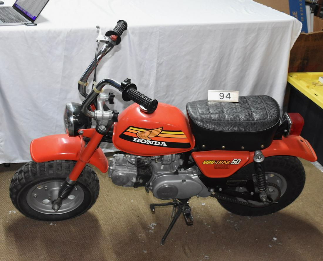 1978 Honda Mini Trail 50 Motorbike