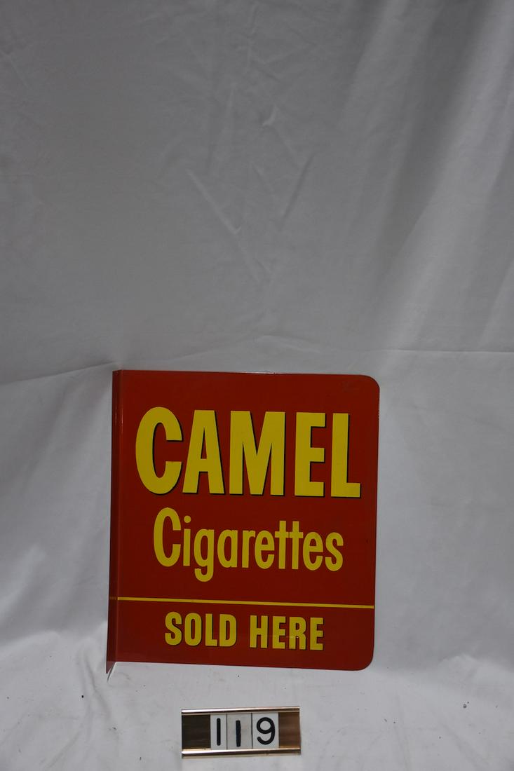 Camel Cigarettes Flanged Sign (1 of 2)