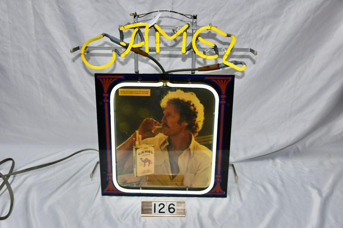 Neon Advertising Sign, Camel Cigarettes (1 of 1)