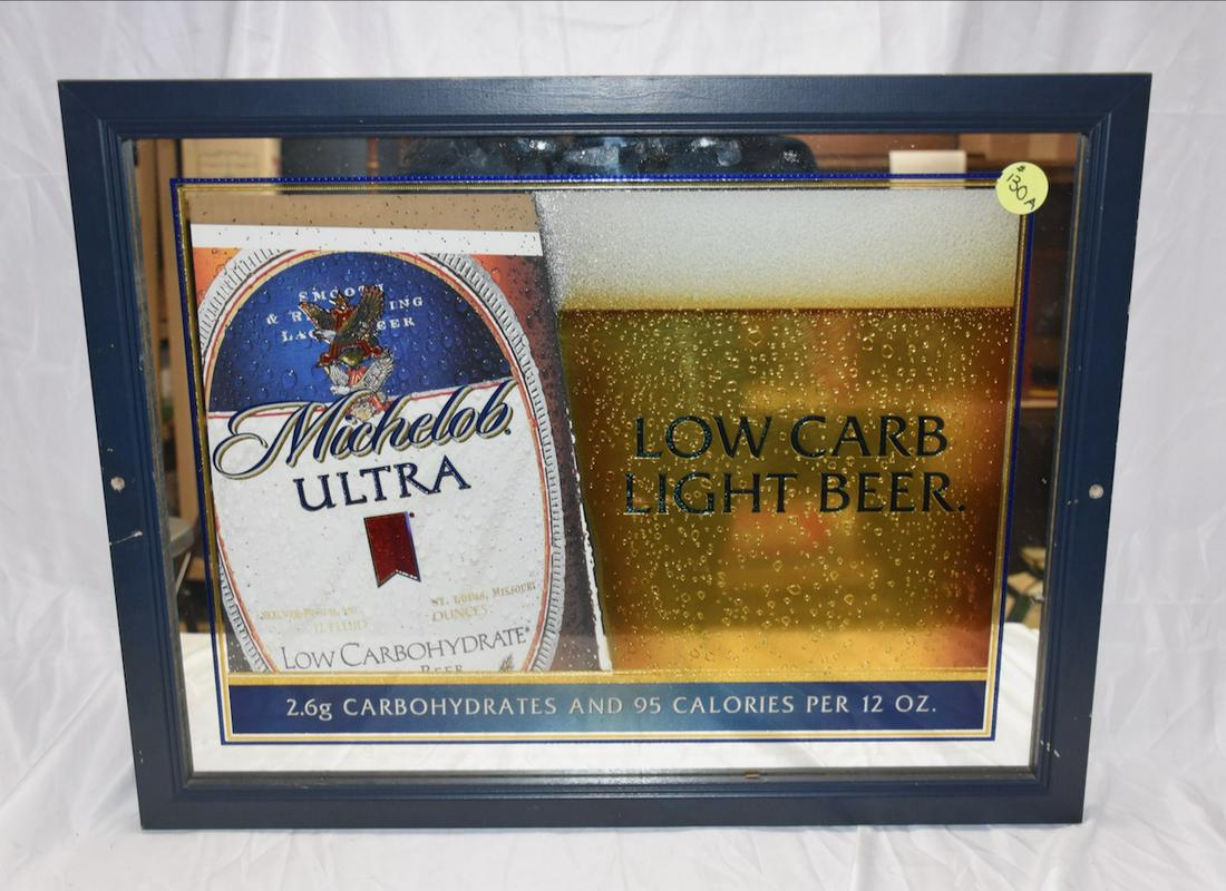 Michelob Ultra Light Beer Advertising Mirror (1 of 1)