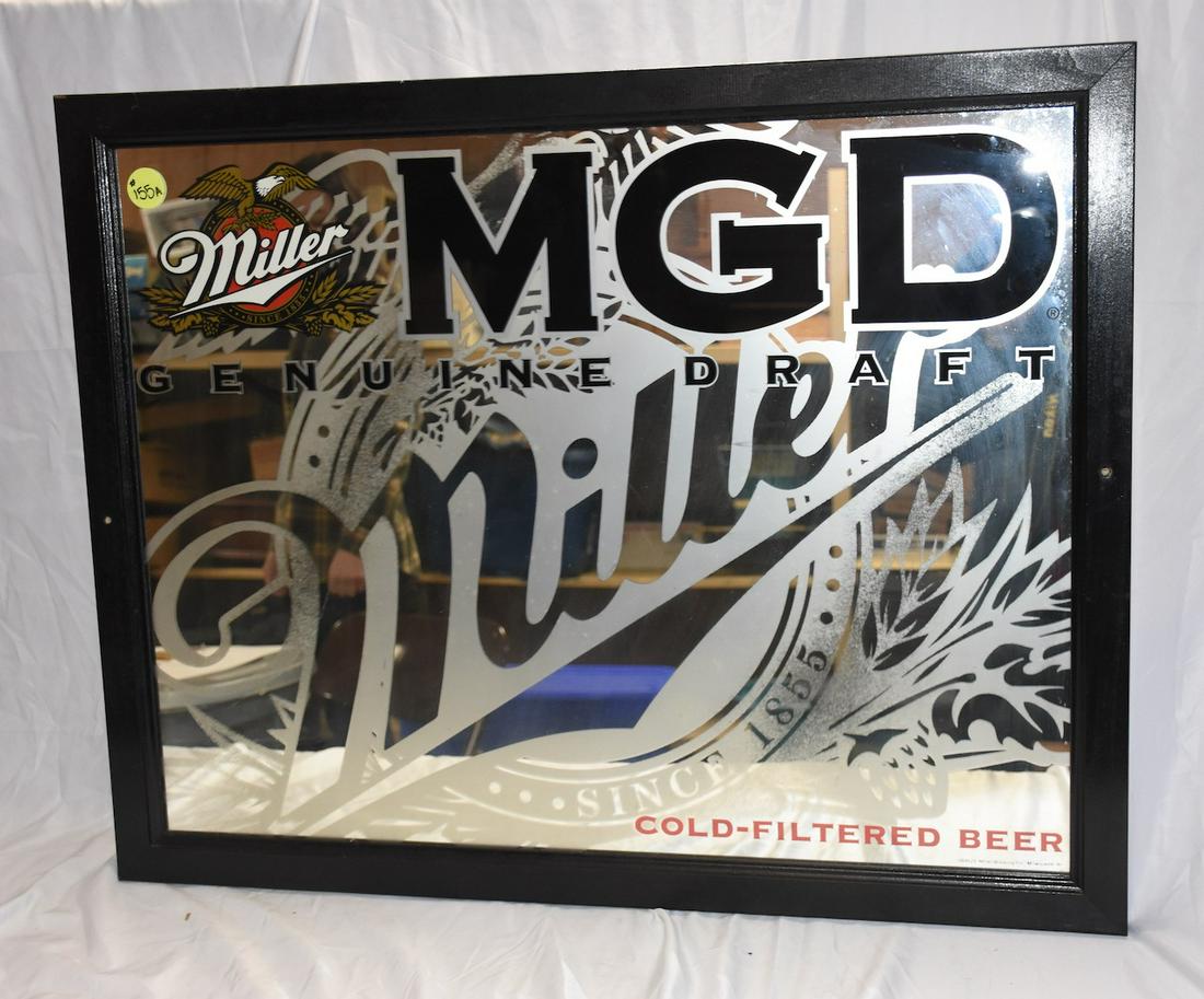 Miller Genuine Draft Beer Mirror
