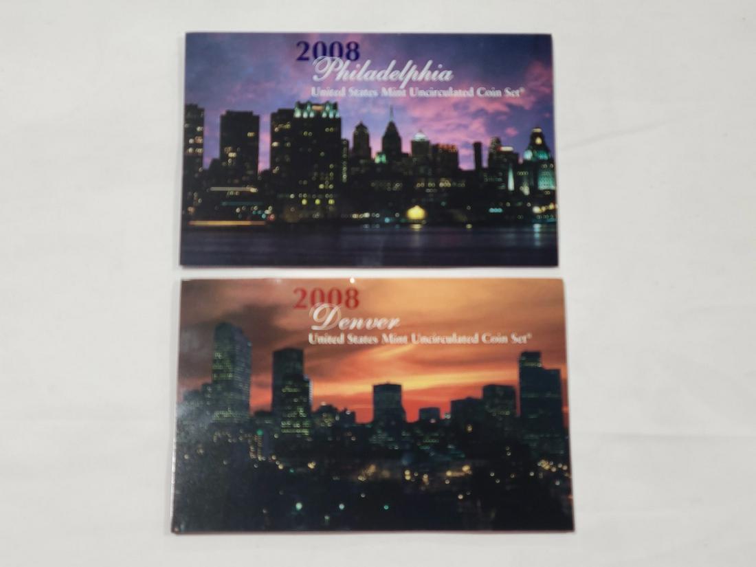 One 2008 US Mint Unc. Coin Set (1 of 1)