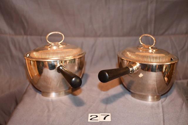 Sheffield Silverplate Sauce Dishes (1 of 2)