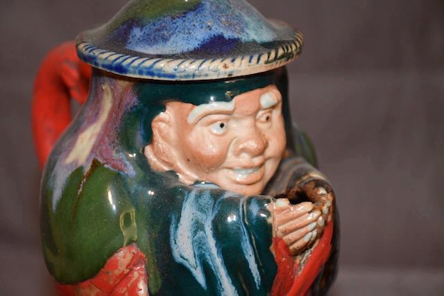 Sumida Gawa Figural Coffee Pot (1 of 3)