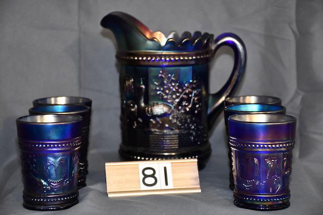 Carnival Glass Water Set (1 of 1)