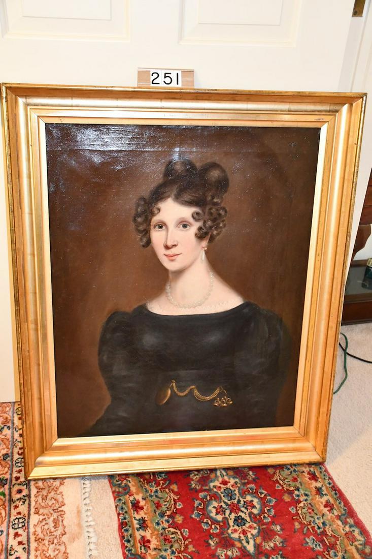 Excellent Oil Painted Portrait (1 of 2)