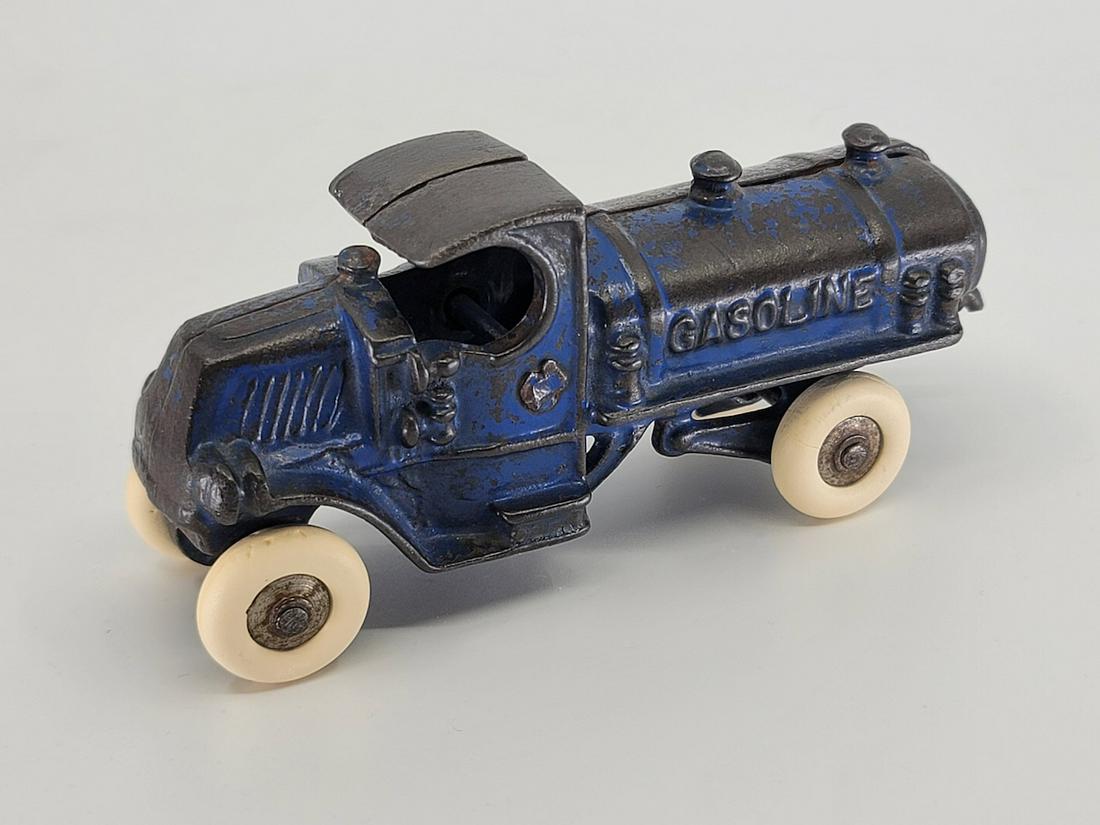 A.C. Williams Cast Iron Mack C Cab Tanker Truck: Original, 5" L