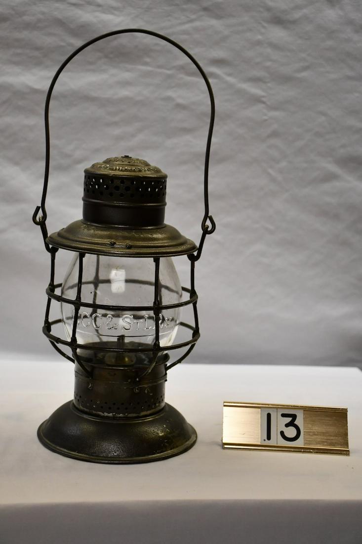 Cleveland, Cincinnati, Chicago & St. Louis Railroad Lantern (1 of 2)