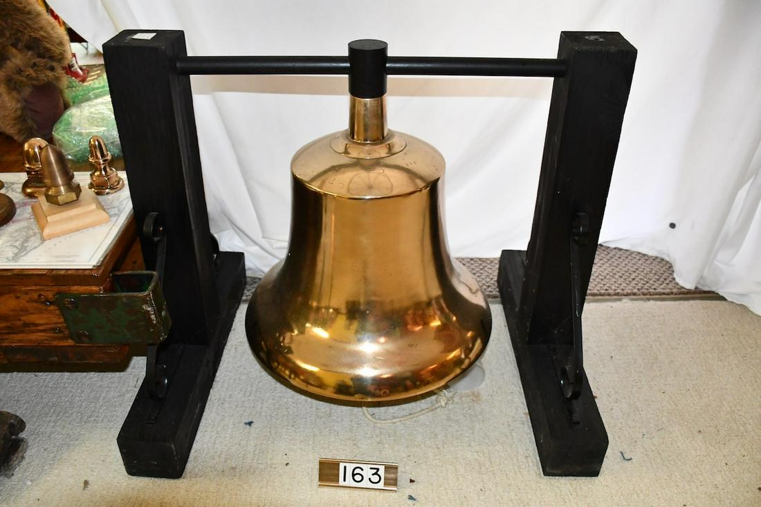 New York Central Brass Locomotive Bell (1 of 2)