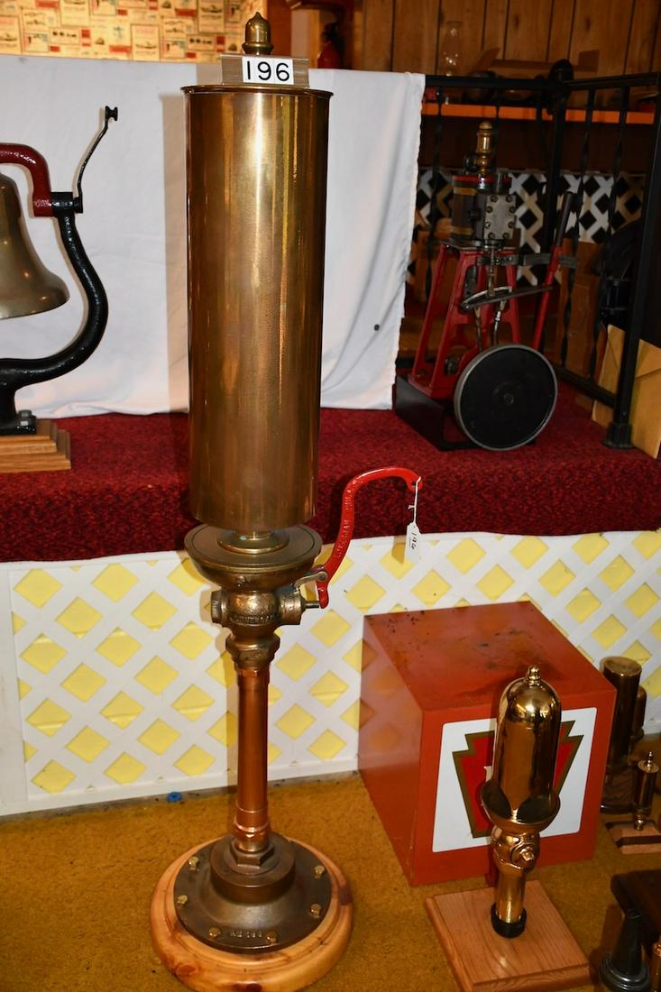 Philadelphia Huge Lonergan Brass Steam Whistle Sep 27, 2022 Stanton
