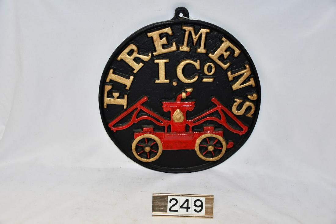 ビンテージ 鋳鉄&真鍮製 United Fireman Insurance Co ビンテージ 鋳鉄&真鍮製 United Fireman Insurance Co
