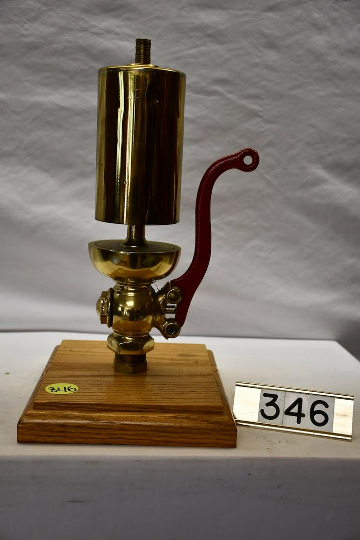 Large Excellent Brass Steam Whistle (1 of 2)