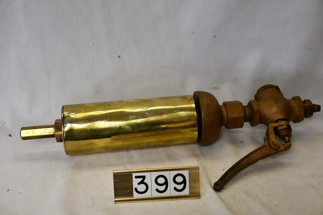 Large Brass Steam Whistle (1 of 1)