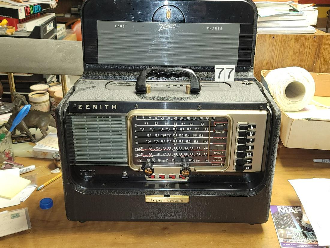 Zenith Trans Oceanic Radio (1 of 2)