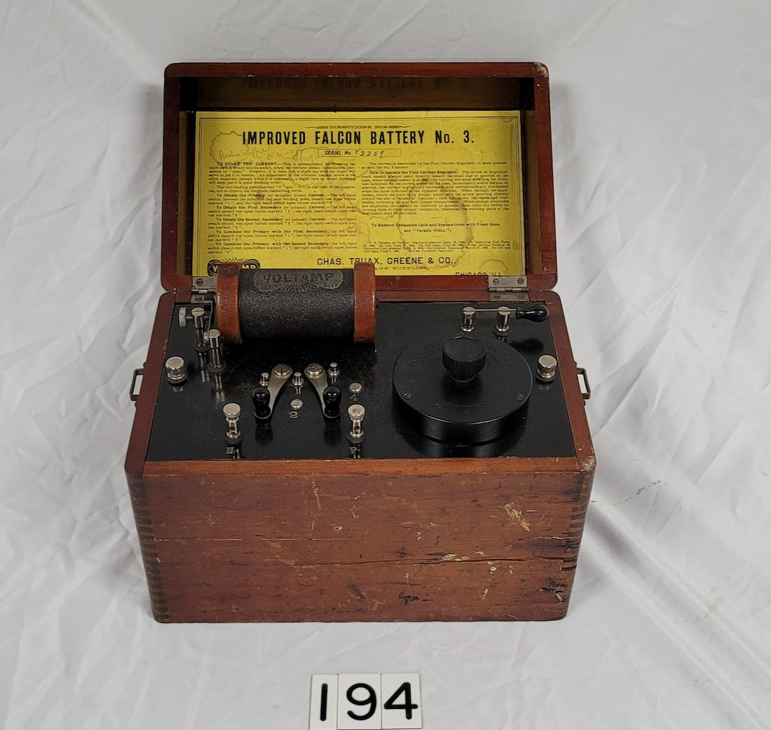 Chas. Truax, Green & Co. Improved Falcon Battery No.3 (1 of 4)
