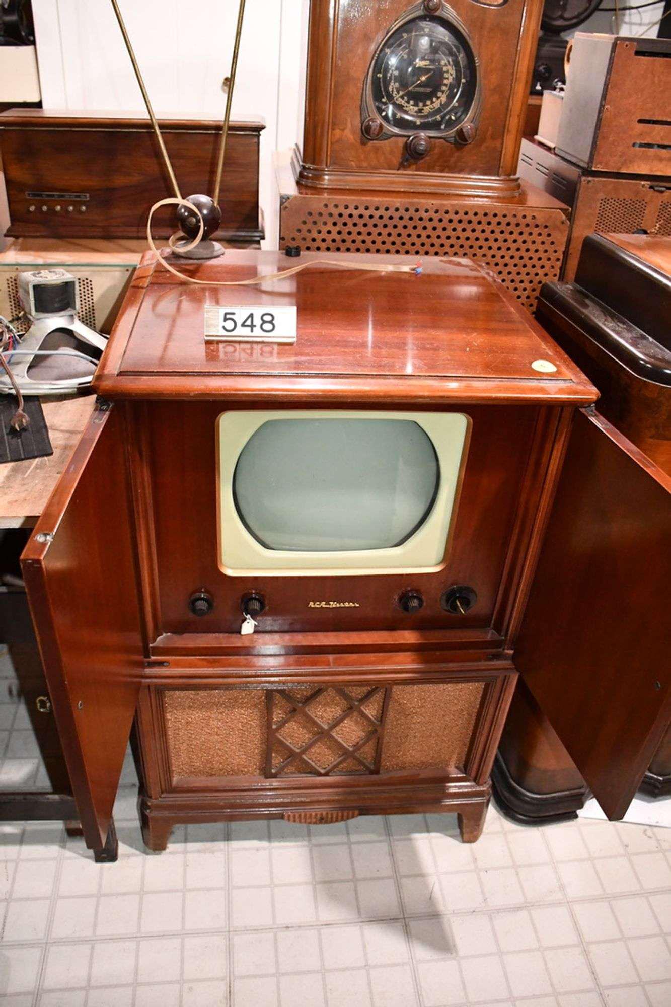 RCA Victor 12" Console Television (1 of 2)