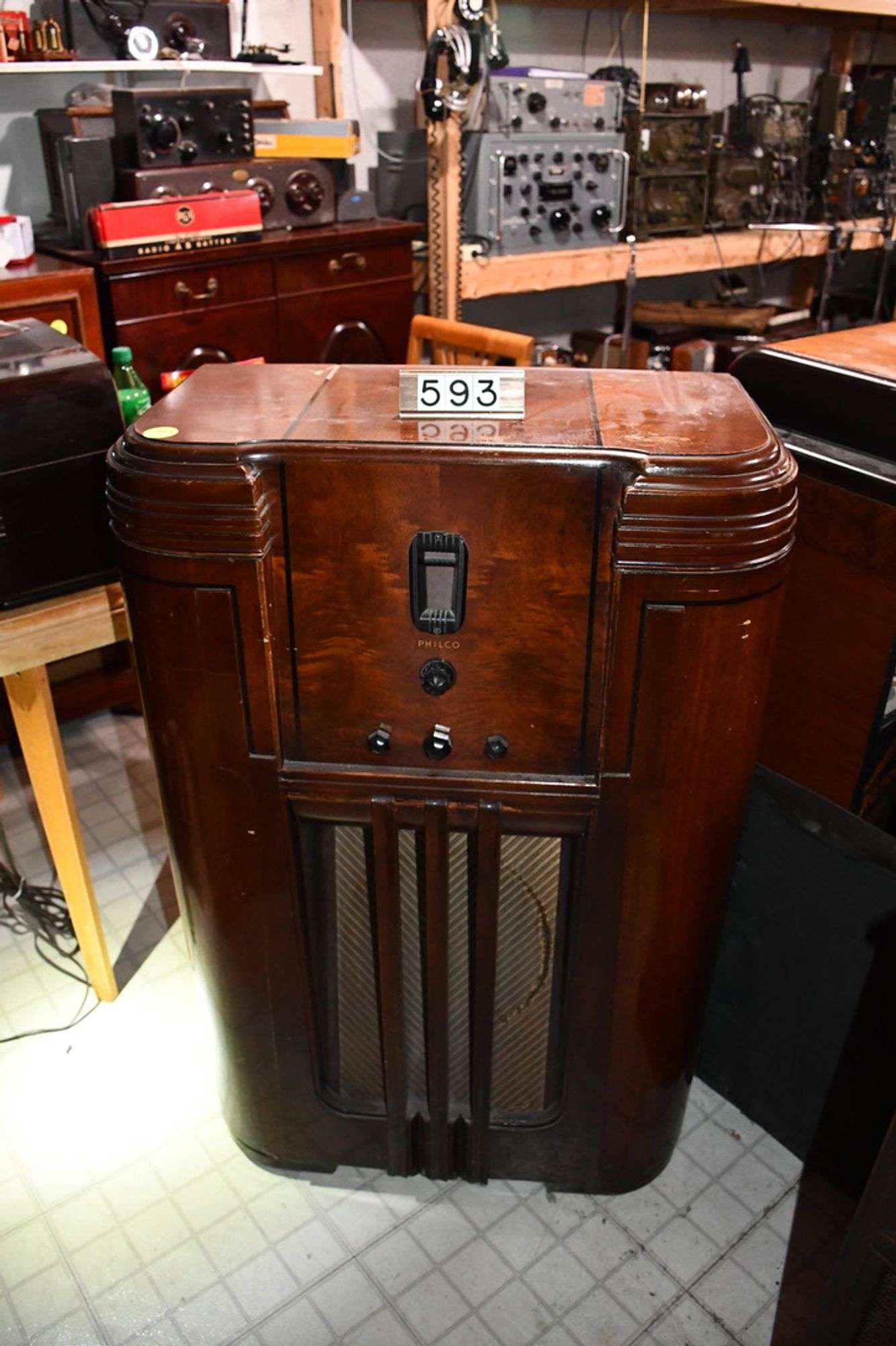 Philco Floor Model Radio (1 of 2)