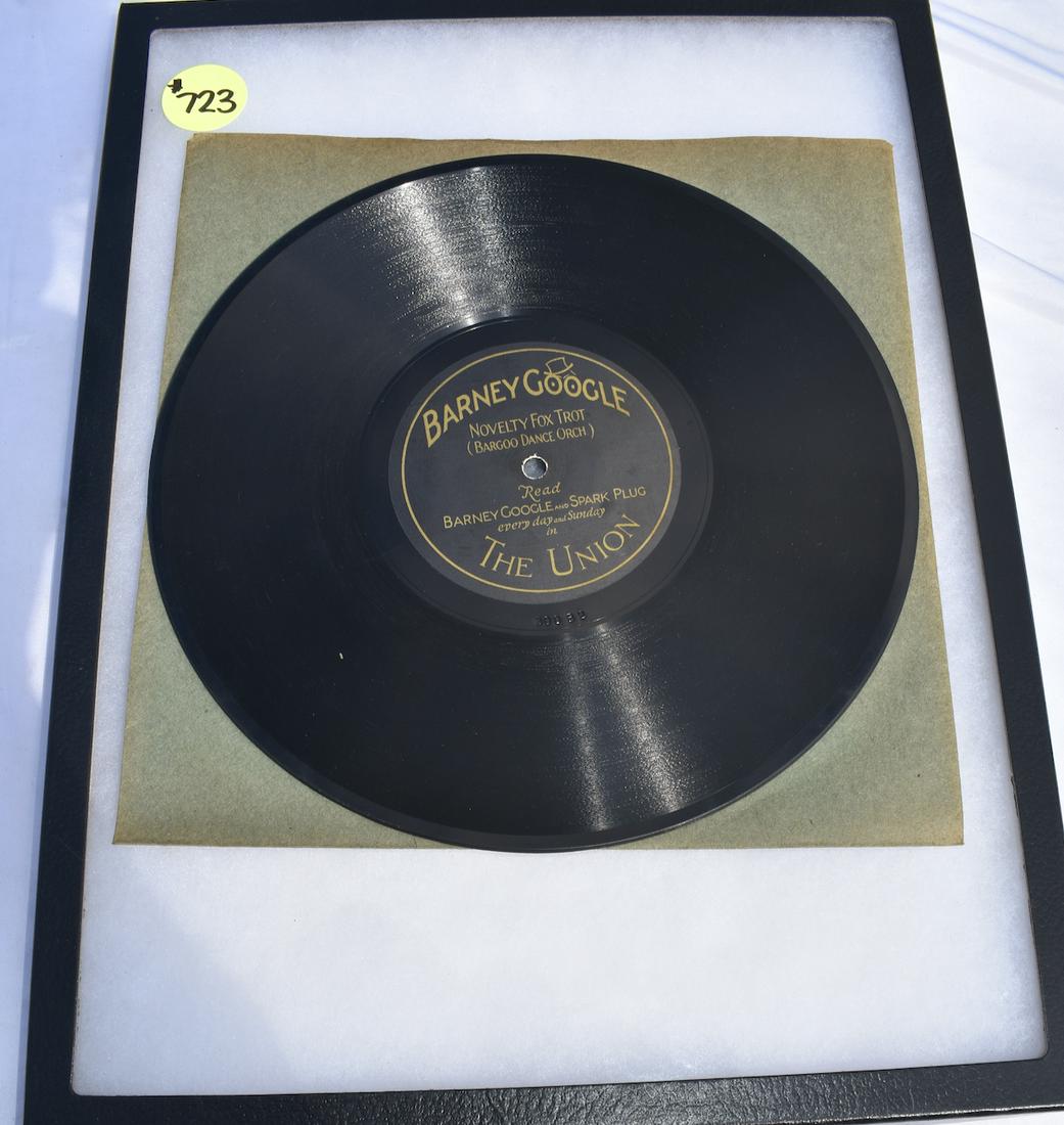 Barney Google Novelty Fox trot Record and Sparkplug pull toy (1 of 1)