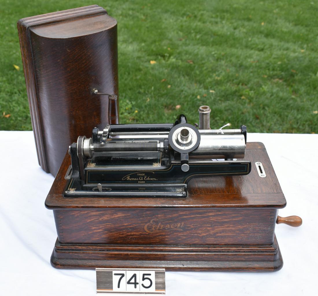 Edison Home Cylinder Phonograph (1 of 3)