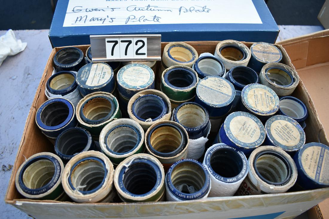 Group of Cylinder Records (1 of 3)