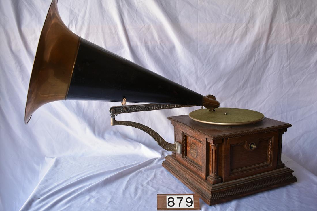 Columbia AH Front Mount Disc Phonograph (1 of 2)