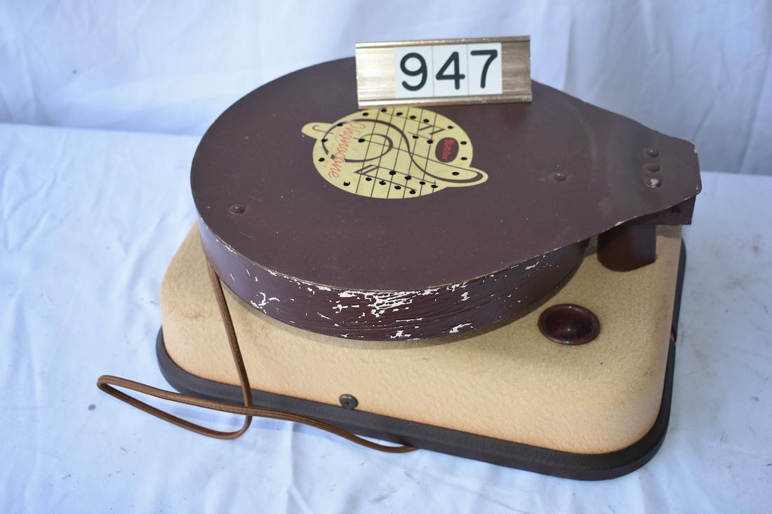 Electric Portelec Disc Phonograph: electric