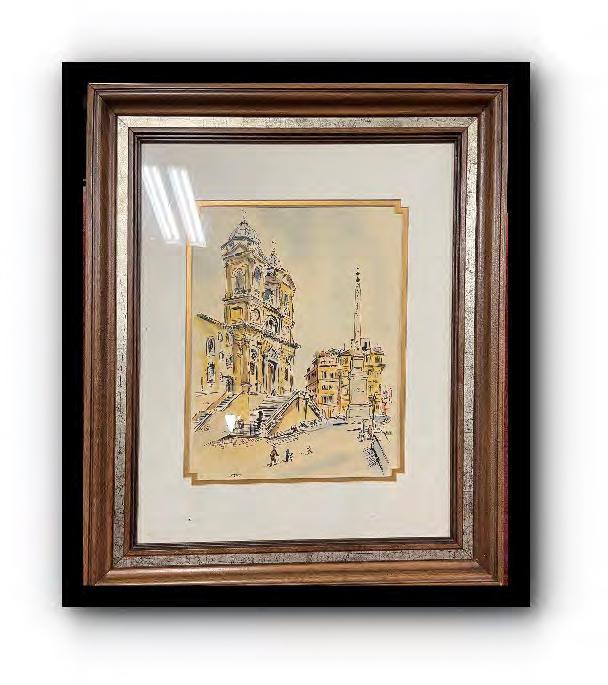 St. Peters and Paul Painting by Betty Guy (1 of 2)