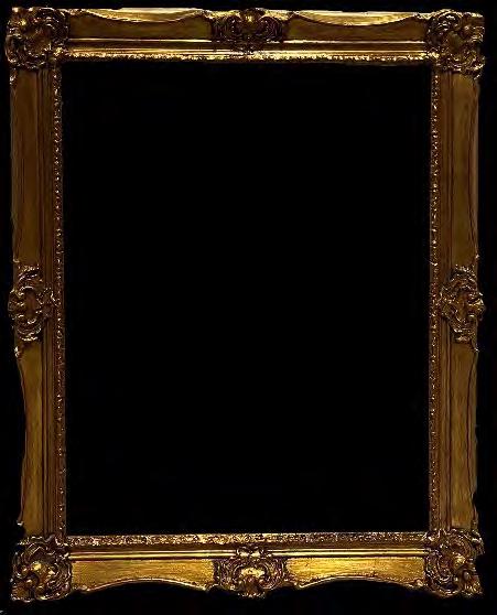 Contemporary Gilded Frame: 38" x 32"