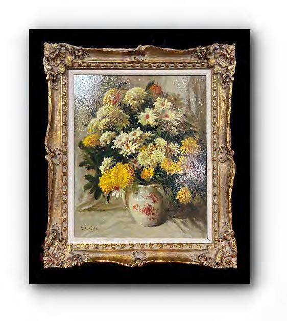 Still life flowers painting by Rudolph Colao (1 of 2)