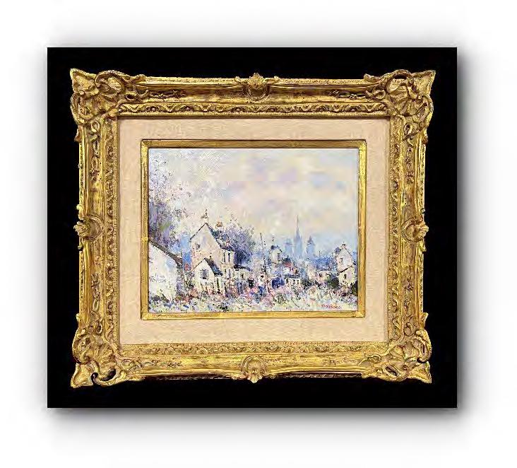 Rouen, vue du Mont Gargan painting by  Jean-Pierre Dubord (1 of 2)