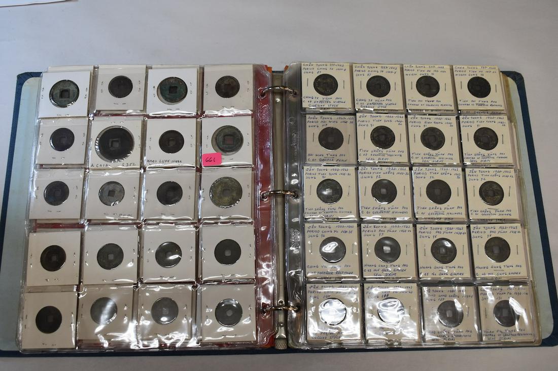 Binder Asian Coins A-F Countries (1 of 2)