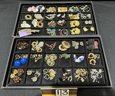 Group of Costume Jewelry: Including earrings, Pendants, etc.