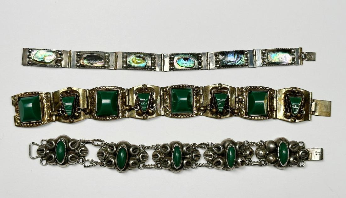 3 Sterling Silver Bracelets (1 of 4)