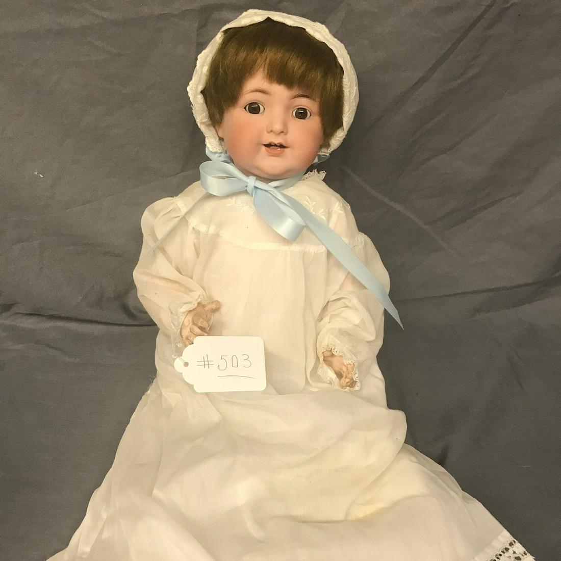 Simon & Halbig Bisque Doll (1 of 2)