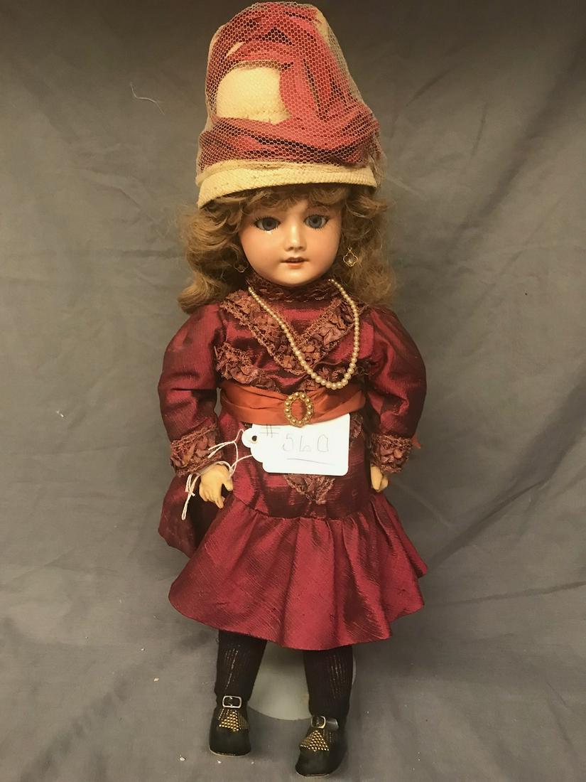 SFBJ Bisque Head Doll (1 of 2)