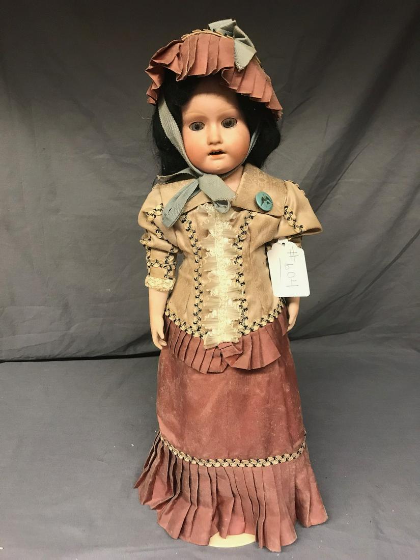 Moirmura Brothers Bisque Head Doll (1 of 2)