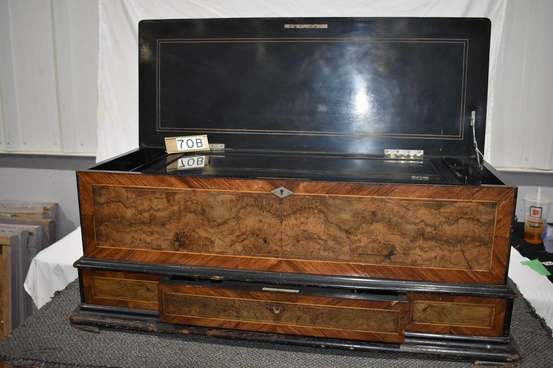 Paillard Interchangeable Cylinder Music Box (1 of 3)