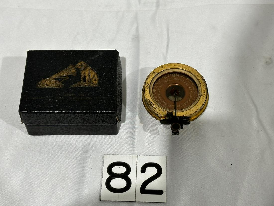 Victor Exhibition Reproducer: Gold. With Box