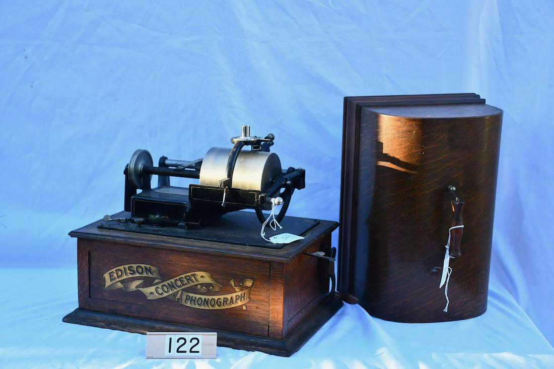 Edison Concert  Cylinder Phonograph (1 of 5)