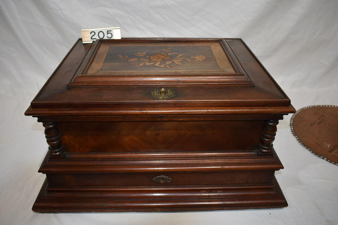 Symphonion 15-1/2" Music Box (1 of 5)