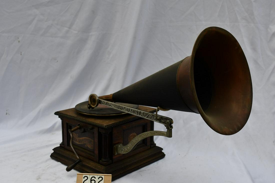 Columbia AH Front Mount Disc Phonograph (1 of 2)