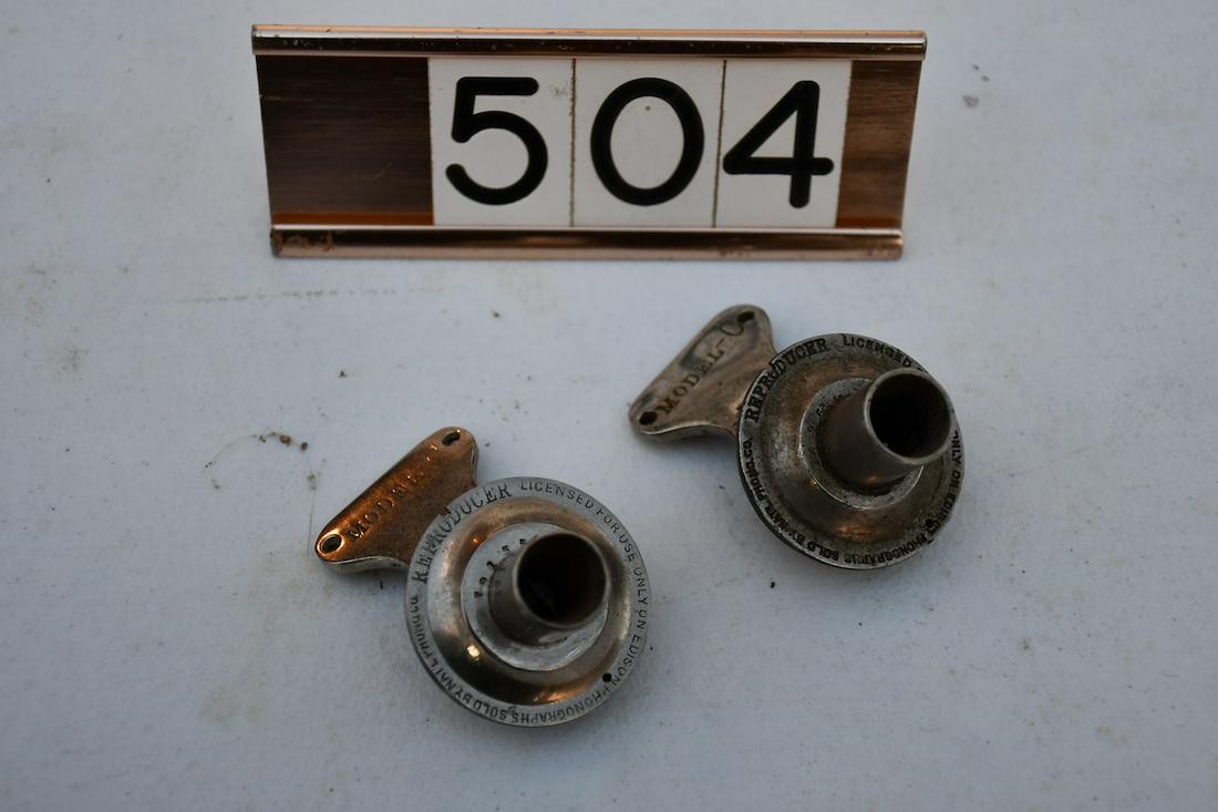 2 Edison Reproducers (1 of 2)